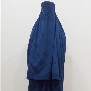 2 Original Burqas from Afghanistan, both are blue
